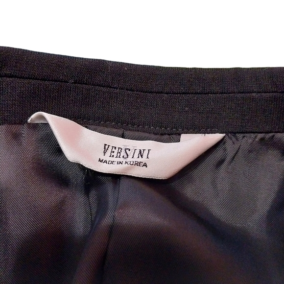Versini Four Button 100% Wool Suit Coat Sz 46R - Picture 4 of 5